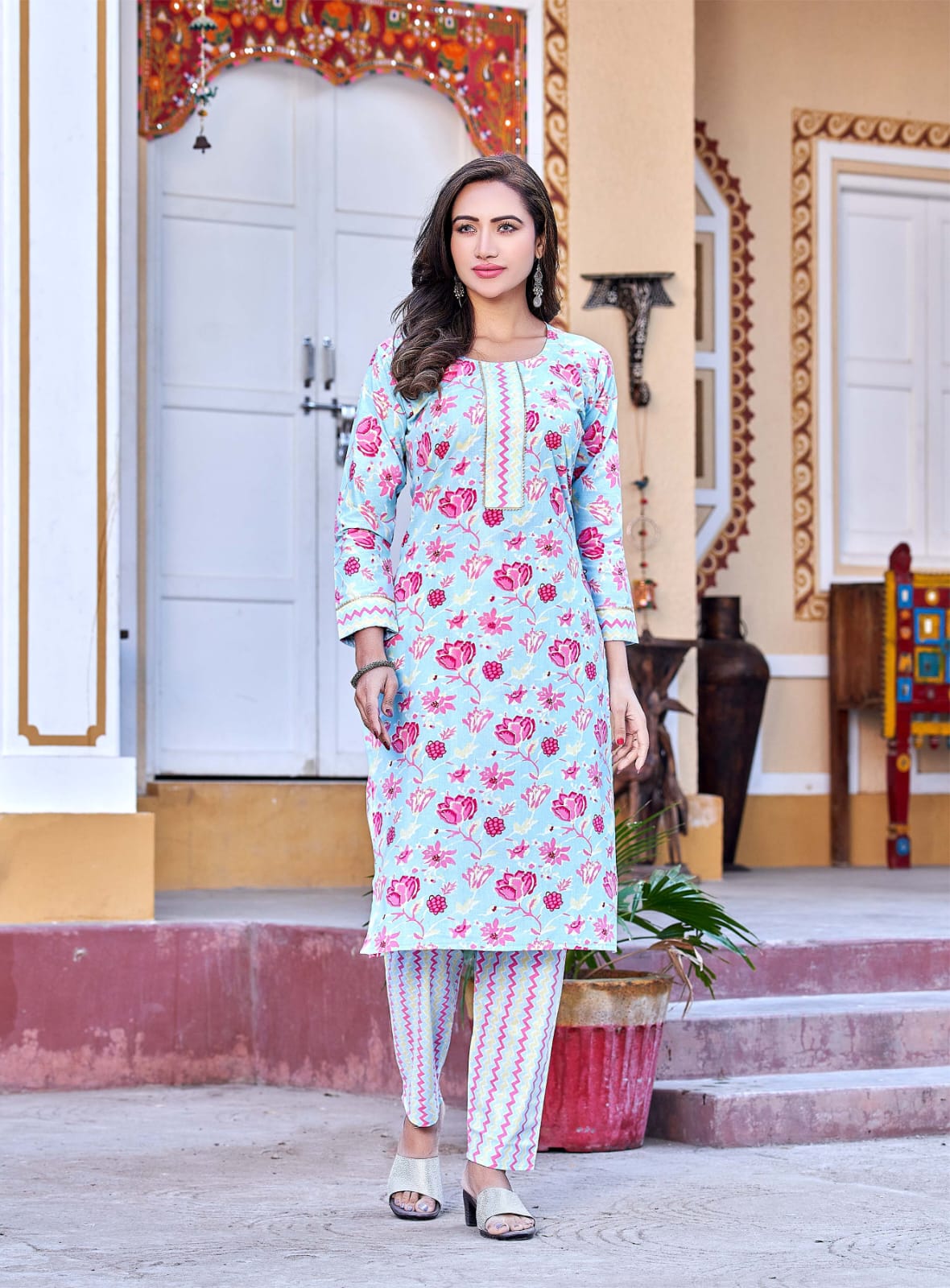 Tips And Tops Cotton Candy Vol 4 Wholesale Printed Kurtis With Bottom